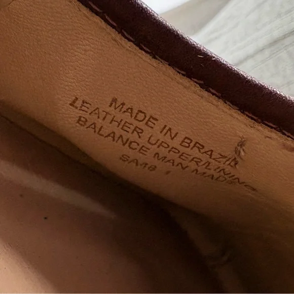 NWOT Bernardo x Anthropologie Gwynn Chocolate Woven Flats - Picture 8 of 10